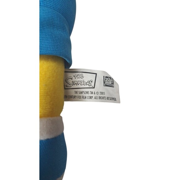 ​Vintage The Simpsons Bart Plush & Homer Hacky Sack Collectible Lot - Picture 6 of 14